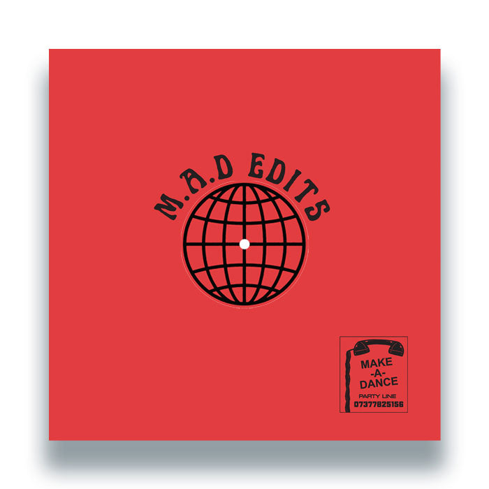 Lex Wolf - Lextended Vol.3 [12 Inch Vinyl, M.A.D Edits, Make A Dance, Back Cover]