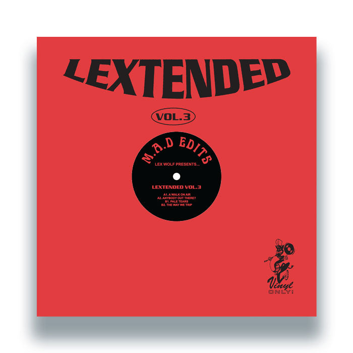 Lex Wolf - Lextended Vol.3 [12 Inch Vinyl, M.A.D Edits, Make A Dance, Front Cover]