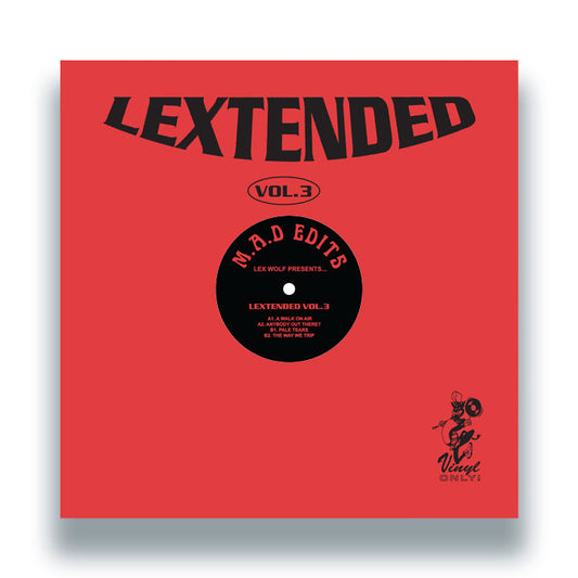 Lex Wolf - Lextended Vol.3 [12 Inch Vinyl, M.A.D Edits, Make A Dance, Front Cover]