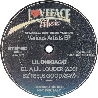 Loveface / Lil Chicago - Various Artists EP [12 Inch Vinyl, Loveface Music, Side B]