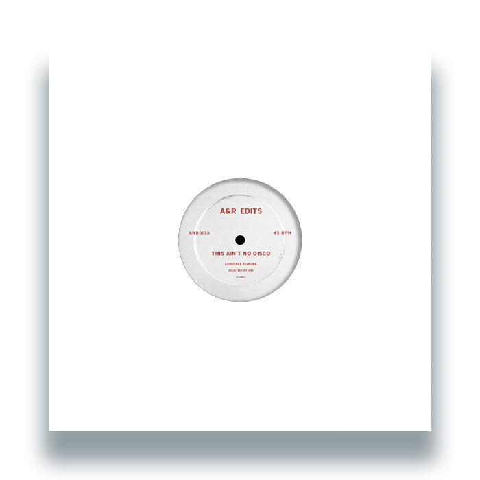 Loveface / Misiu - This Ain't No Disco / Tarot [12 Inch Vinyl, A&R Edits, Front Cover]