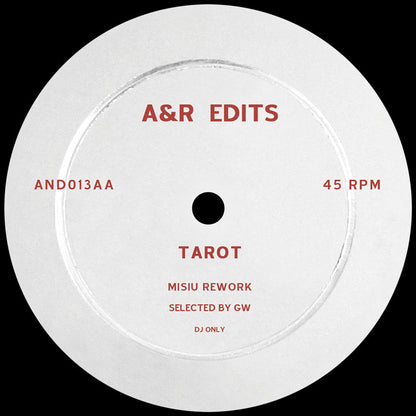 Loveface / Misiu - This Ain't No Disco / Tarot [12 Inch Vinyl, A&R Edits, Side AA]