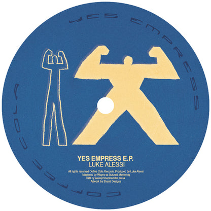 Luke Alessi - Yes Empress EP [12 Inch Vinyl, Coffee Cola Records, Side B]