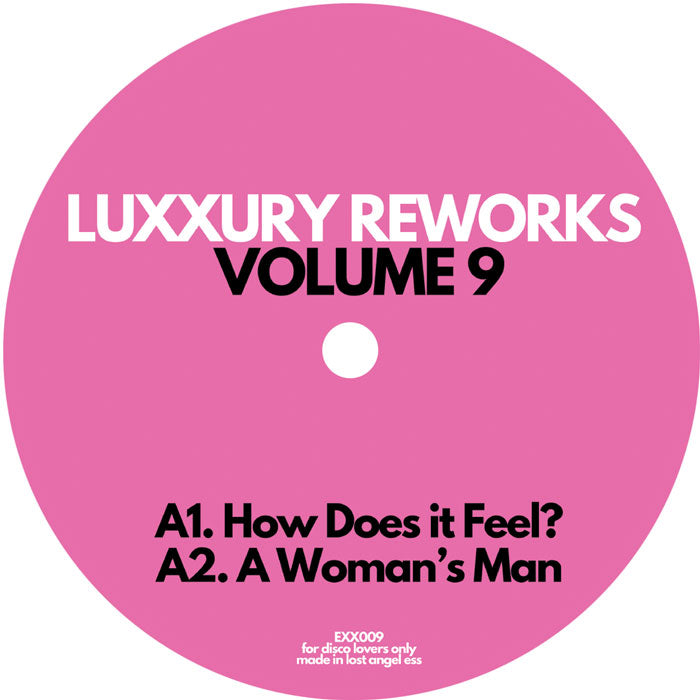 Luxxury - Luxury Reworks Volume 9 [12 Inch Vinyl, Exxpensive Sounding Music, Side A]