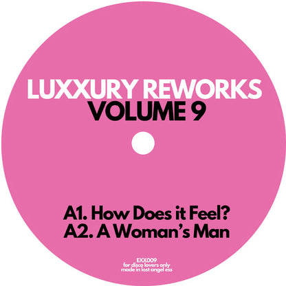 Luxxury - Luxury Reworks Volume 9 [12 Inch Vinyl, Exxpensive Sounding Music, Side A]