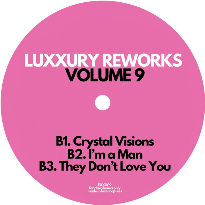 Luxxury - Luxury Reworks Volume 9 [12 Inch Vinyl, Exxpensive Sounding Music, Side B]