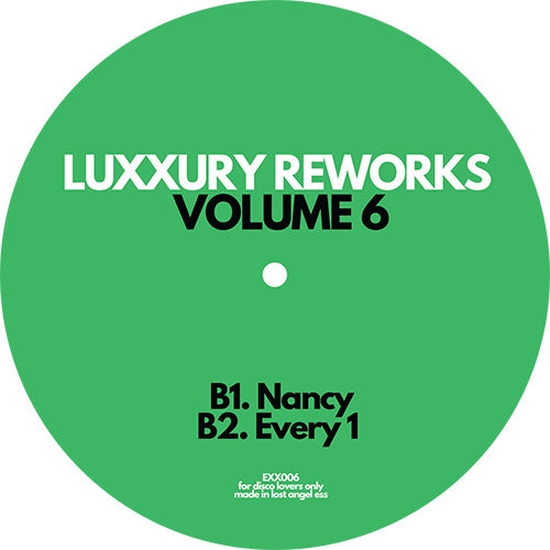 Luxxury Reworks - Vol 6 (EXX006) [12 Inch Vinyl, Exxpensive Sounding Music, Side B]