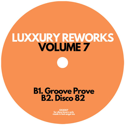 Luxxury Reworks - Vol 7 - 12" Vinyl, B Side