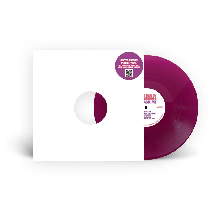 MAMA - Unmask Me - Ashley Beedle Mixes [12 Inch Purple Vinyl, Batty Bass Records, Front Cover]