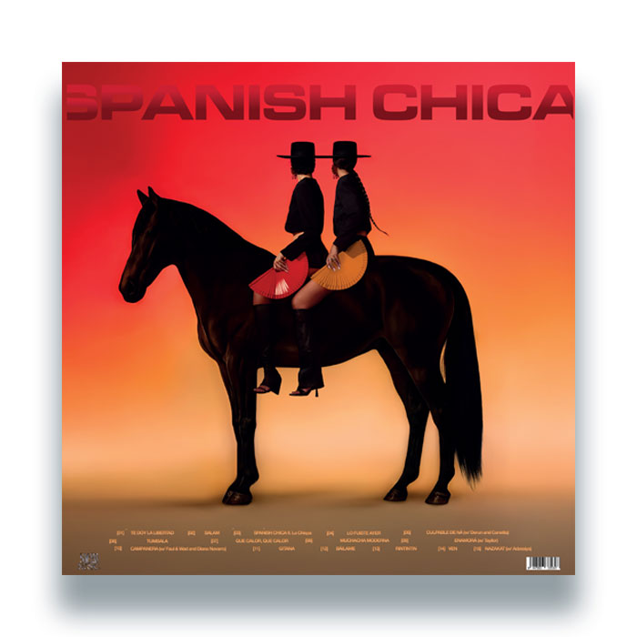 MESTIZA - Spanish Chica [2x12 Inch Vinyl, Double LP, Sacro Music, Back Cover]