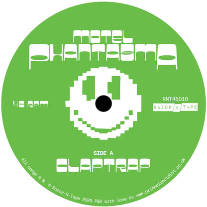 MOTEL PHANTASMA - Claptrap EP [7 Inch Vinyl, Razor-N-Tape 45, Side A]