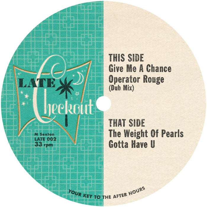 M Sexton - LATE 002 [12 Inch Vinyl, Late Checkout Records, Side A]