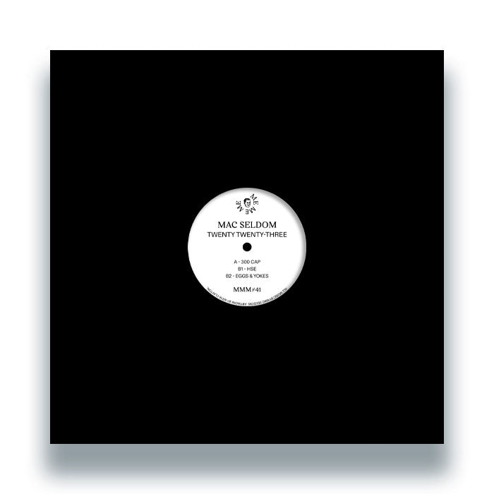 Mac Seldom - Twenty Twenty Three [12 Inch Vinyl, Me Me Me Records, Front Cover]