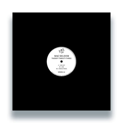 Mac Seldom - Twenty Twenty Three [12 Inch Vinyl, Me Me Me Records, Front Cover]