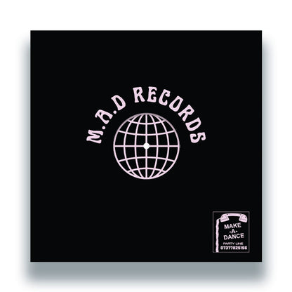Magari / Ilija Rudman – M.A.D RECORDS 012 - 12" Vinyl, M.A.D Records, Back Cover