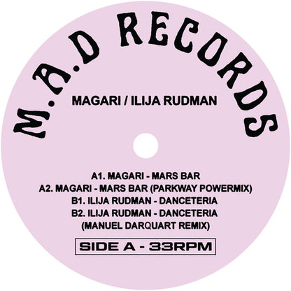 Magari / Ilija Rudman – M.A.D RECORDS 012 - 12" Vinyl, M.A.D Records, Side A