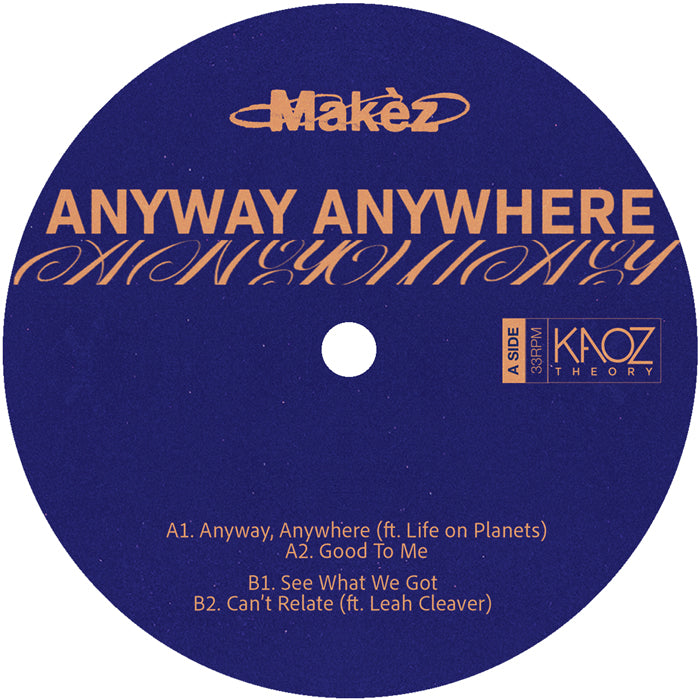 Makèz - Anywhere, Anyway EP [12 Inch Vinyl, Kaoz Theory, Side A]