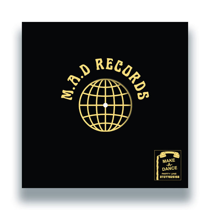 Make A Dance - Young Man EP [12" Vinyl, M.A.D Records, Back Cover]