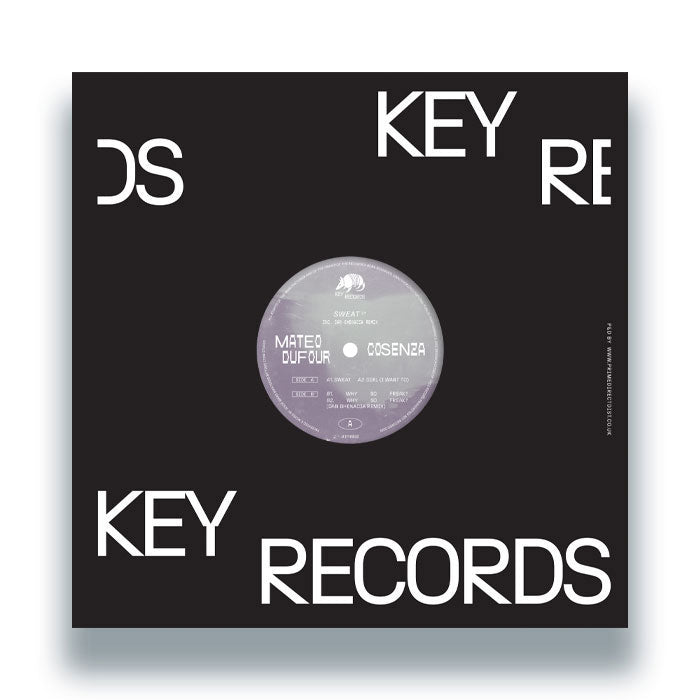 Mateo Dufour & Cosenza - Sweat EP [12 Inch Vinyl, Key Records, Front Cover]