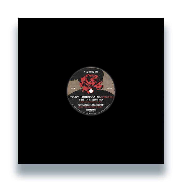 Megatronic - There’s Truth In Gospel (Remixes) [12 Inch Vinyl, Razor-N-Tape Reserve, Front Cover]
