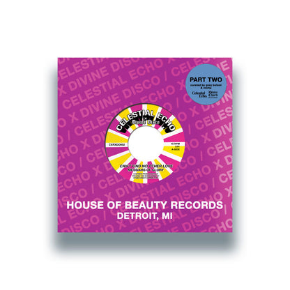 Messiahs Of Glory / The Royal Travelers - Can’t Find No Other Love / Jesus Hold My Hand [7-Inch Vinyl, Celestial Echo, Front Cover]