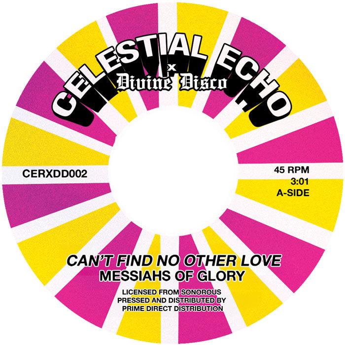Messiahs Of Glory / The Royal Travelers - Can’t Find No Other Love / Jesus Hold My Hand [7-Inch Vinyl, Celestial Echo, Side A]