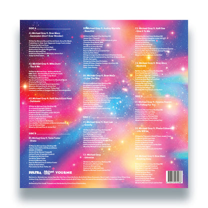 Michael Gray - You & Me [2x12 Inch Vinyl Album, Double LP, Sultra Records, Back Cover]