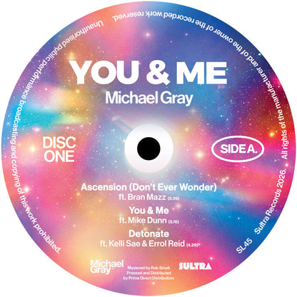 Michael Gray - You & Me [2x12 Inch Vinyl Album, Double LP, Sultra Records, Side A]