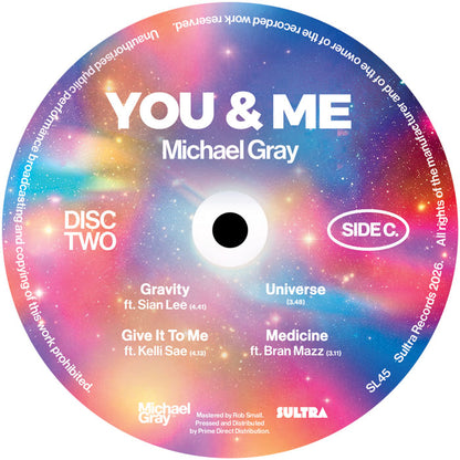 Michael Gray - You & Me [2x12 Inch Vinyl Album, Double LP, Sultra Records, Side C]