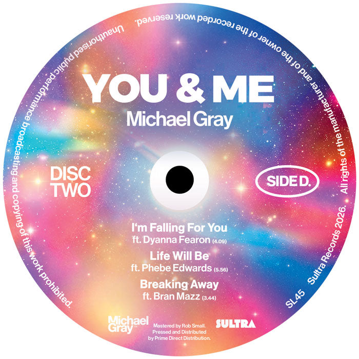 Michael Gray - You & Me [2x12 Inch Vinyl Album, Double LP, Sultra Records, Side D]