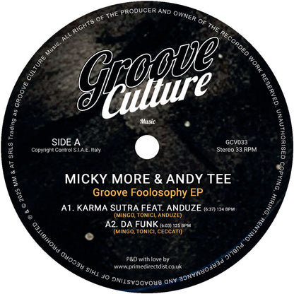 Micky More & Andy Tee - Groove Foolosophy EP [12" Vinyl, Groove Culture, Side A]