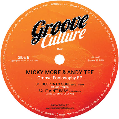 Micky More & Andy Tee - Groove Foolosophy EP [12" Vinyl, Groove Culture, Side B]