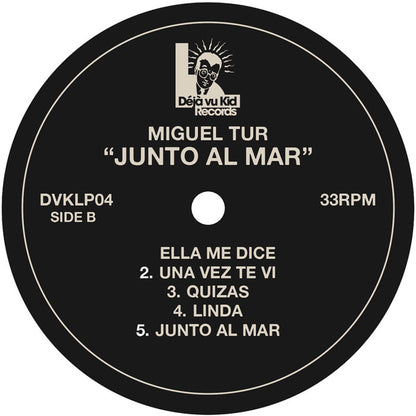 Miguel Tur - Junto Al Mar - RSD 2026 [12 Inch Gold Vinyl LP, Record Store Day 2026, Deja Vu Kid, Side B]