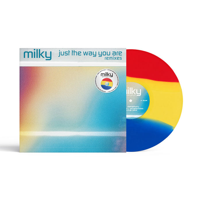 Milky - Just The Way You Are [LTD Edition 12 Inch 3 Colour Stripe Vinyl, Ministry of Sound / B1 Recordings, Front Cover]