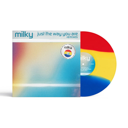Milky - Just The Way You Are [LTD Edition 12 Inch 3 Colour Stripe Vinyl, Ministry of Sound / B1 Recordings, Front Cover]