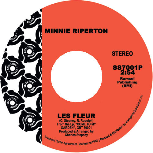 Minnie Riperton - Les Fleur / Oh By The Way [7 Inch Purple Vinyl, Selector Series, Side A]