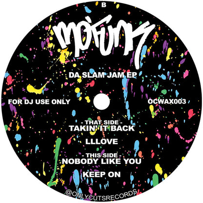 Mo'funk - Da Slam Jam EP - 12" Vinyl, Only Cuts Records, Side B