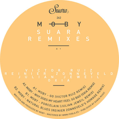 Moby - Suara Remixes [12 Inch Vinyl, Suara Records, Side A]