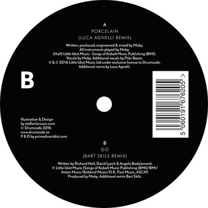 Moby - The Remixes Part 1 - 12" Vinyl, B Side