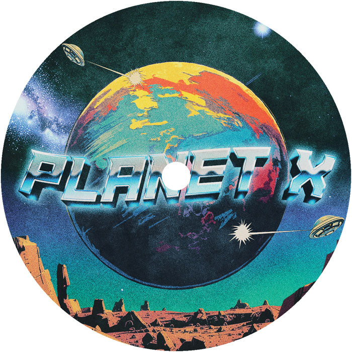 Moontalk - Hotline 84’ [12 Inch Black & Blue Splatter Vinyl, Planet X, Side B]