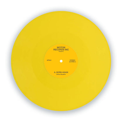 Moton Records Inc Presents - Divine Situation - 12" Yellow Vinyl
