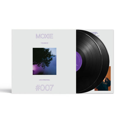 Moxie presents…The Sound of Love International #007 [12" Double Vinyl LP, Love International x Test Pressing, Front Cover and Vinyls]