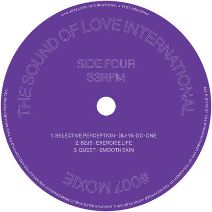 Moxie presents…The Sound of Love International #007 [12" Double Vinyl LP, Love International x Test Pressing, Side Four]