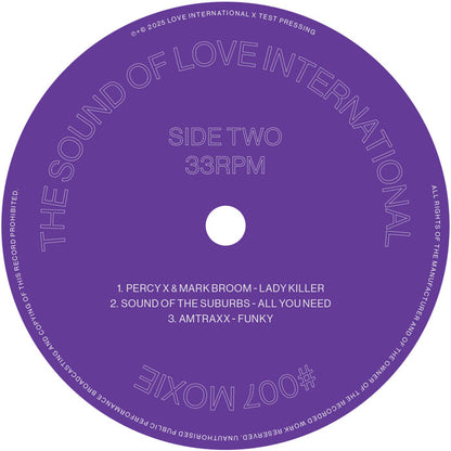Moxie presents…The Sound of Love International #007 [12" Double Vinyl LP, Love International x Test Pressing, Side Two]