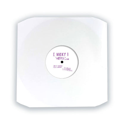 Moxy Edits 19 & 20 [12 Inch Vinyl, White Label, Moxy Musik, MYEDITS016, Front Cover]