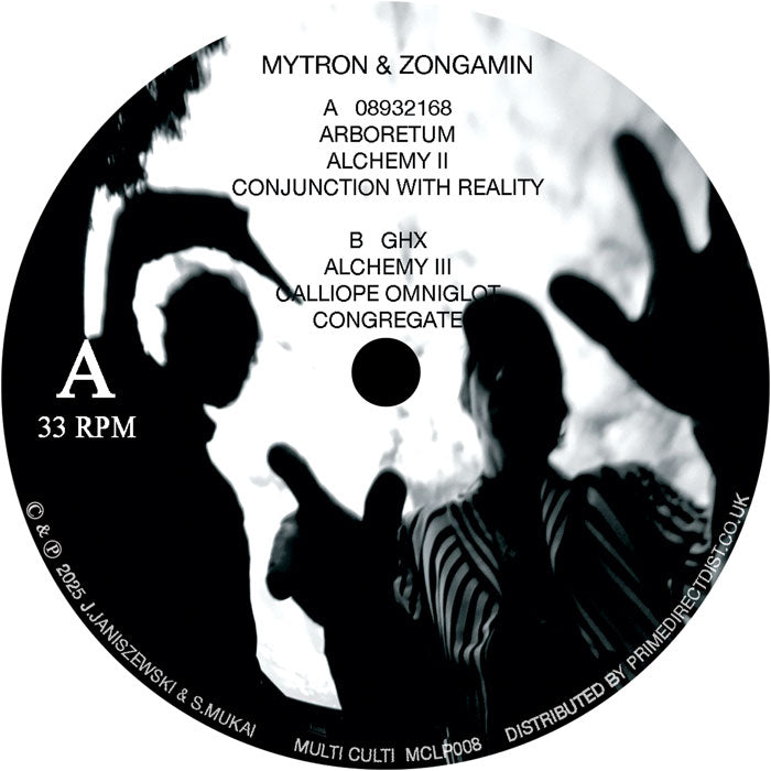 Mytron & Zongamin - Congregate - 12" Vinyl LP, Side A