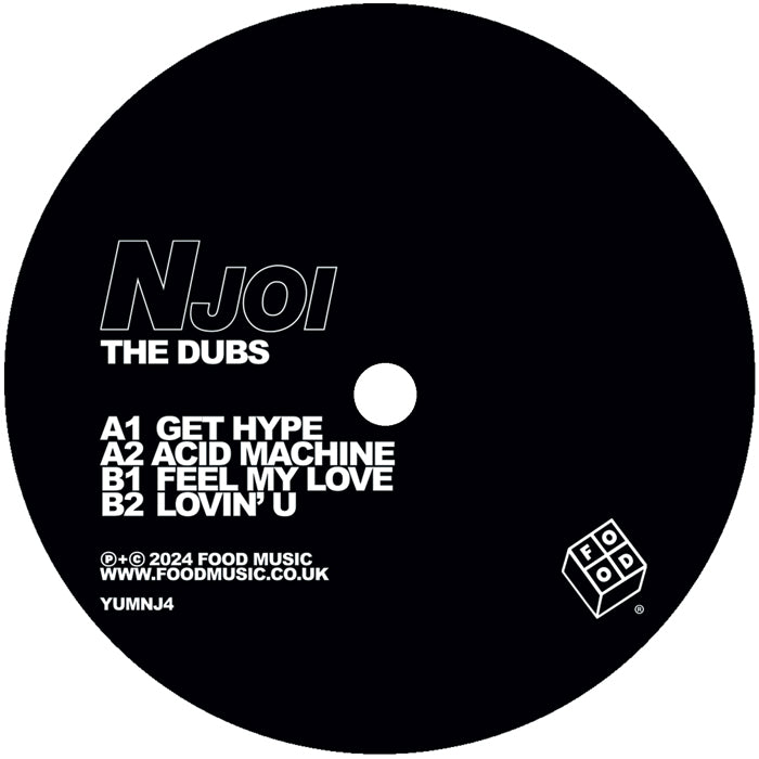 NJOI - The Dubs [12 Inch Vinyl, Food Music, Side B]