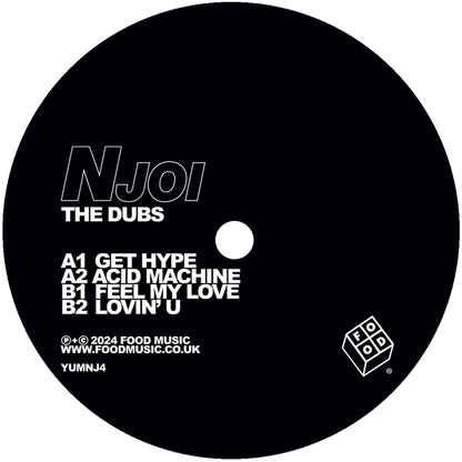 NJOI - The Dubs [12 Inch Vinyl, Food Music, Side B]