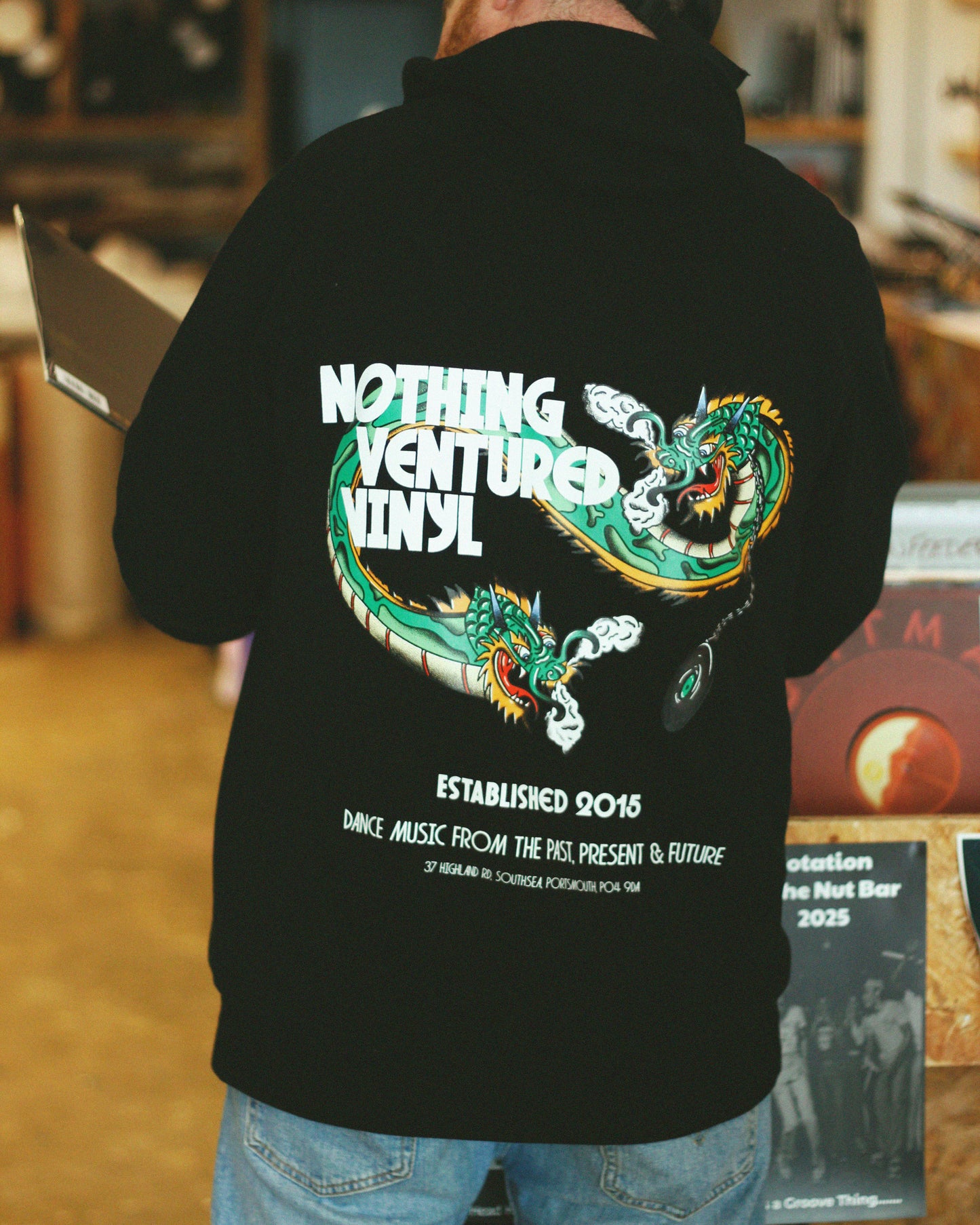 NVV Black 'Dragon' Hoodie