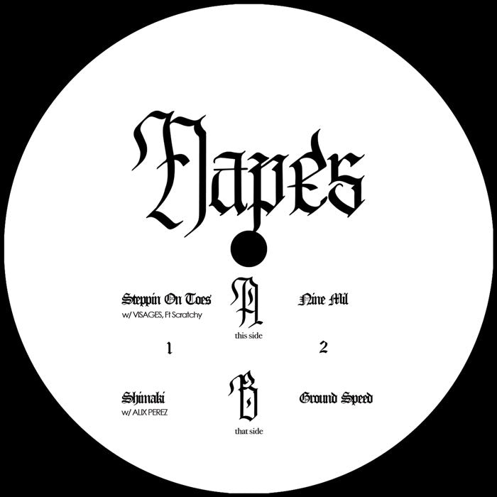 Napes - Steppin On Toes EP [12 Inch White Vinyl, 1985 Music, Side A]